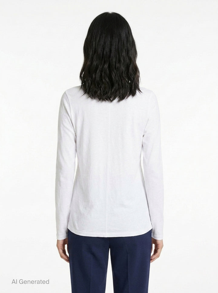 Slub Long Sleeve Tee | rag & bone | Club21 - back
