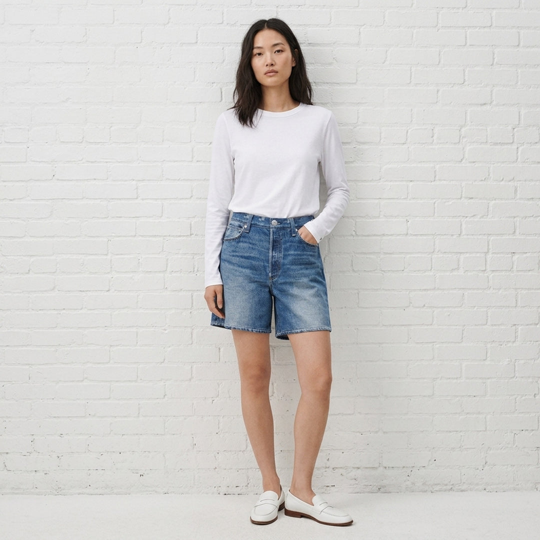 Slub Long Sleeve Tee | rag & bone | Club21 - lifestyle