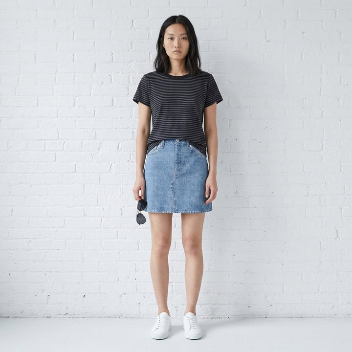 Slub Stripe Tee | rag & bone | Club21 - lifestyle