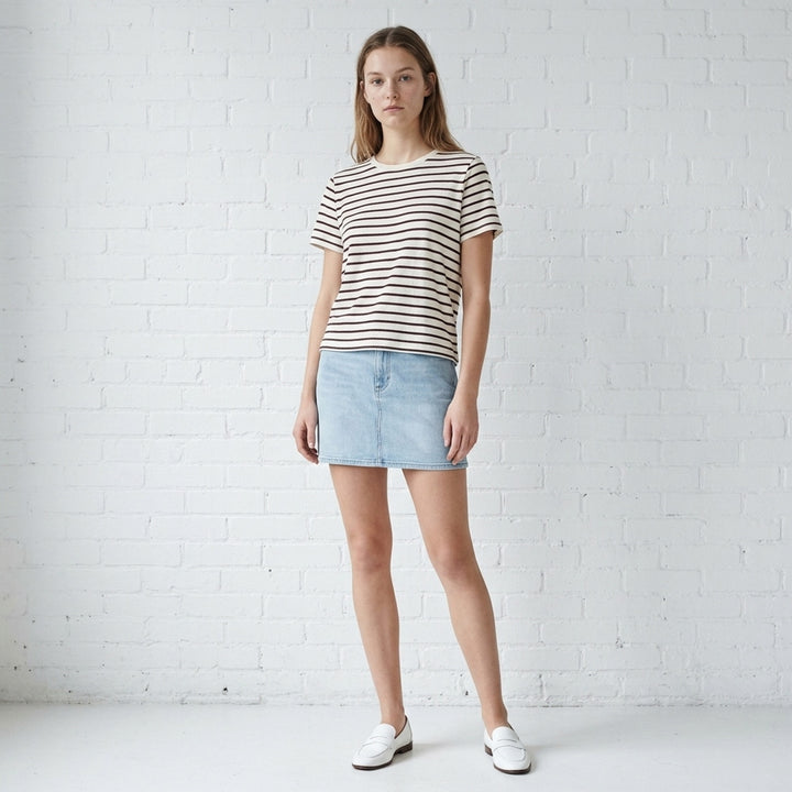 Slub Stripe Tee | rag & bone | Club21 - lifestyle