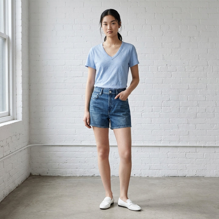 Slub V-Neck Tee | rag & bone | Club21 - lifestyle