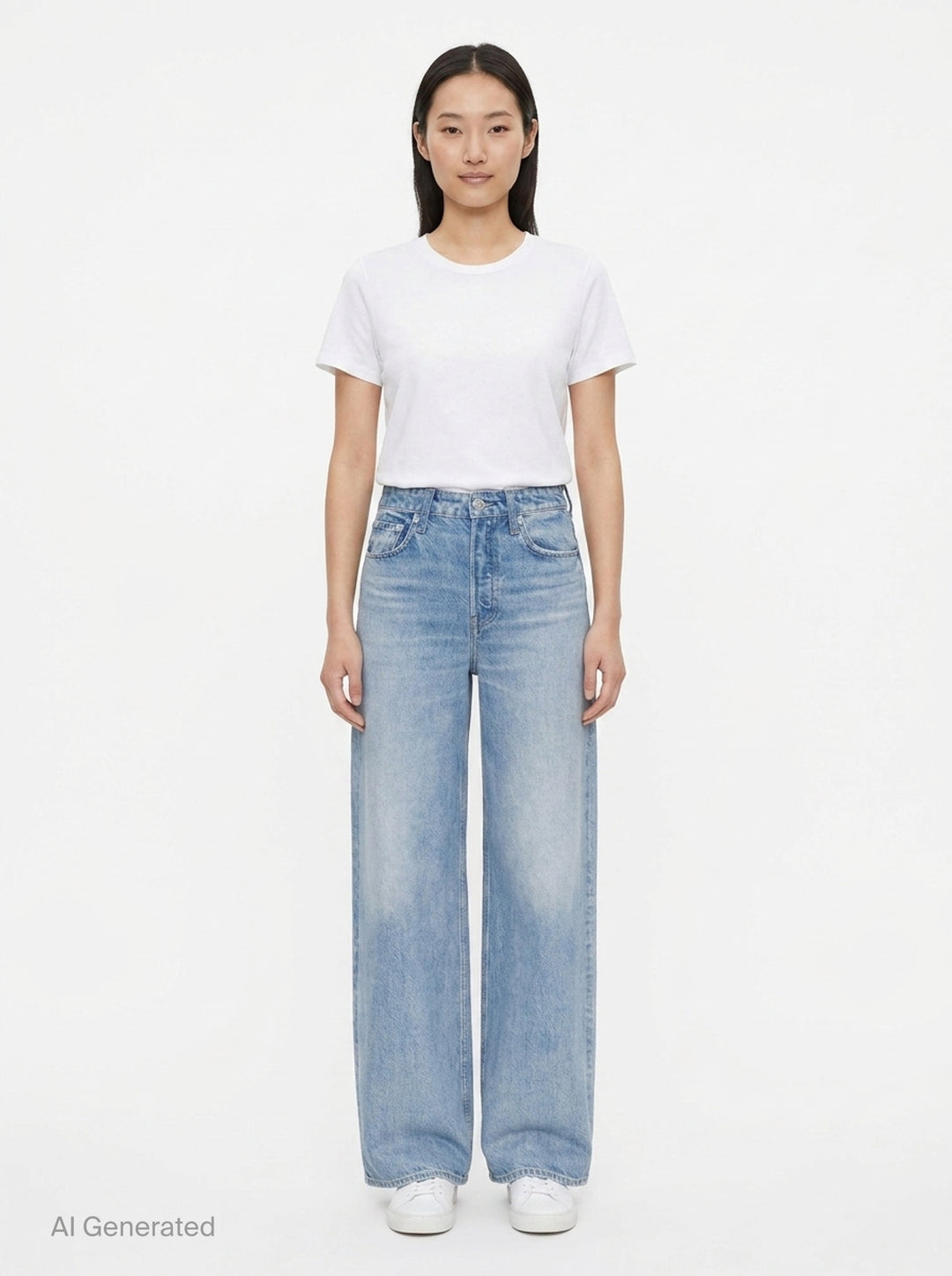 Sofie Wide-Leg Jeans | rag & bone | Club21 - front