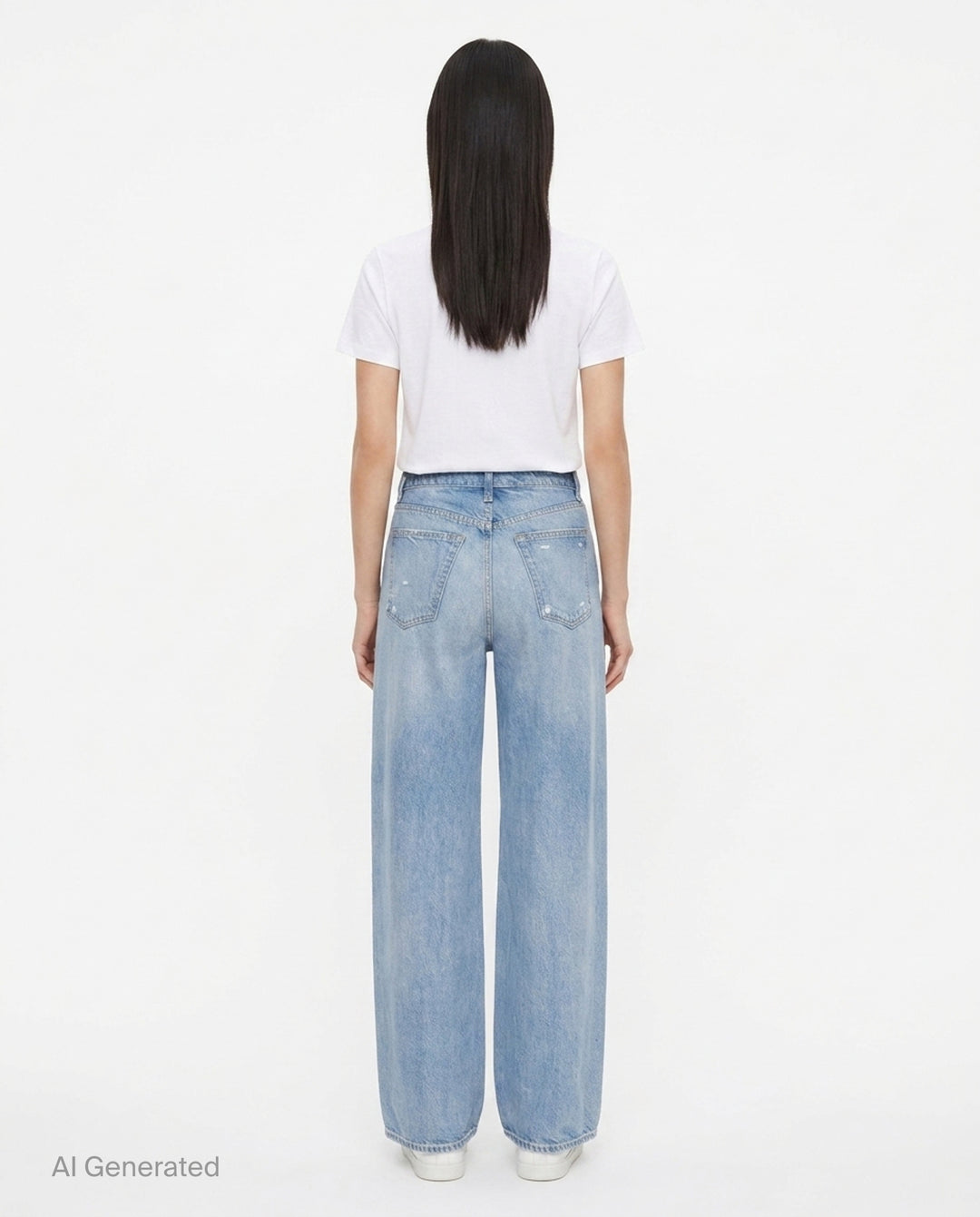 Sofie Wide-Leg Jeans | rag & bone | Club21 - back