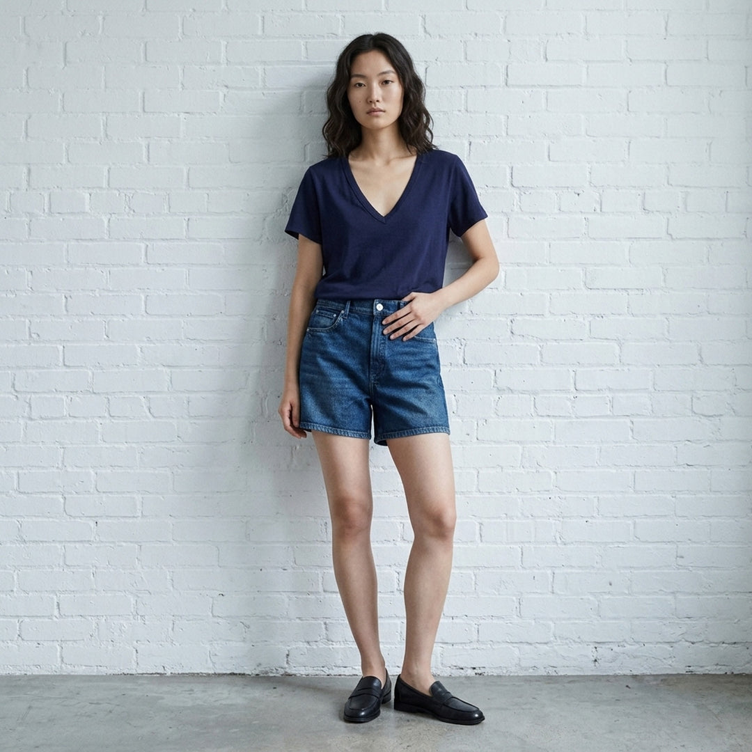 The Slub V-Neck Tee | rag & bone | Club21 - lifestyle