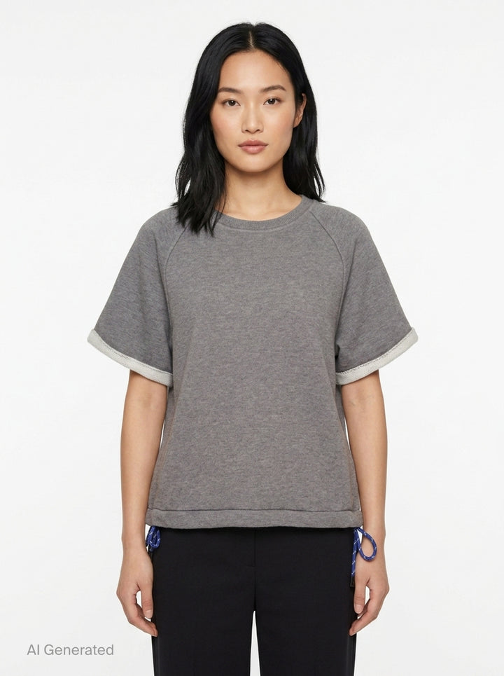 Vintage Terry Short Sleeve Tee | rag & bone | Club21 - front