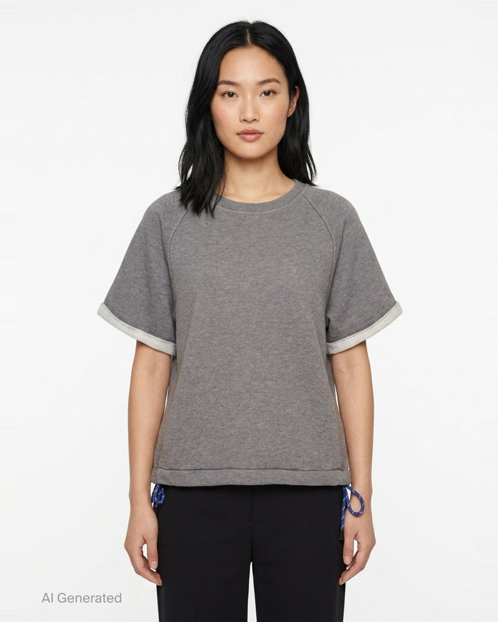 Vintage Terry Short Sleeve Tee | rag & bone | Club21 - front