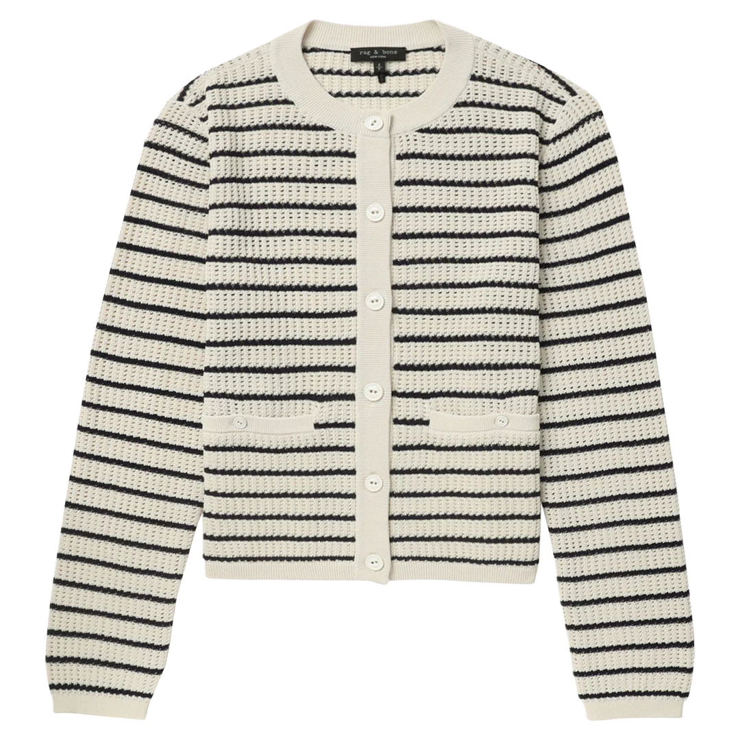 Viola Stripe Cardigan