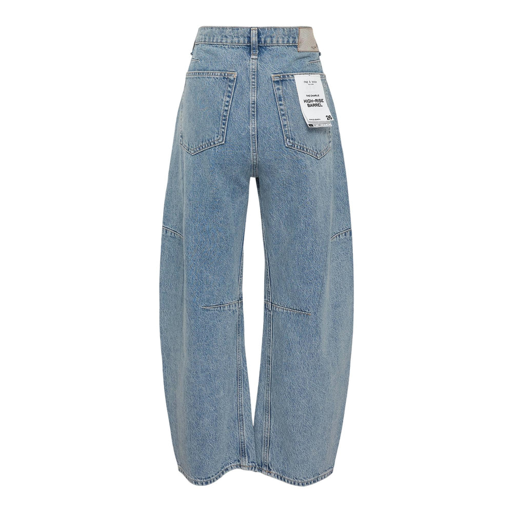 Club21 - rag & bone - Charlie High-Rise Ankle Barrel Jeans - JEANS - Blue