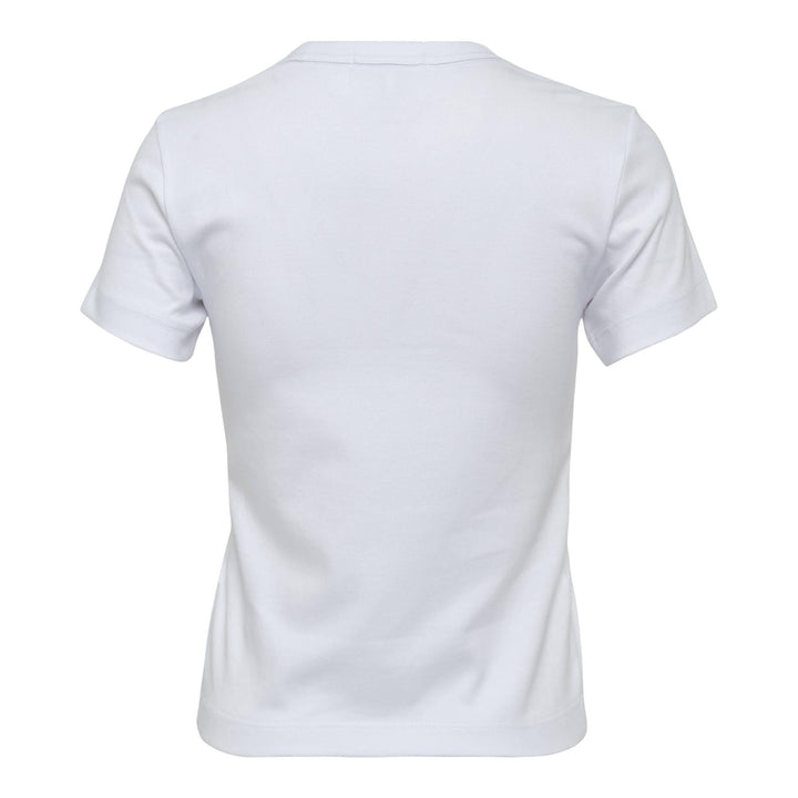 Club21 - rag & bone - Mia Logo Baby Tee - TEES - White