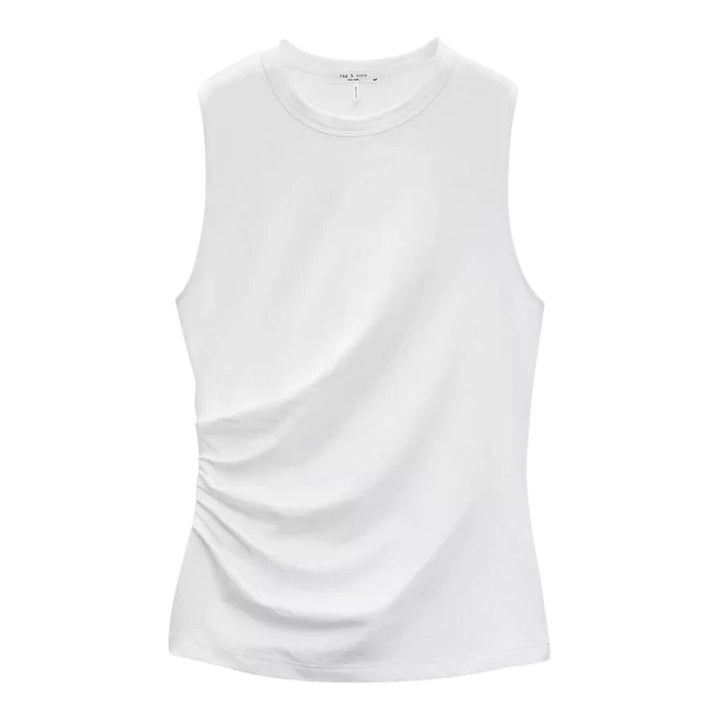 Club21 - rag & bone - Mica Jersey Wrap Tank - TANK TOPS - White