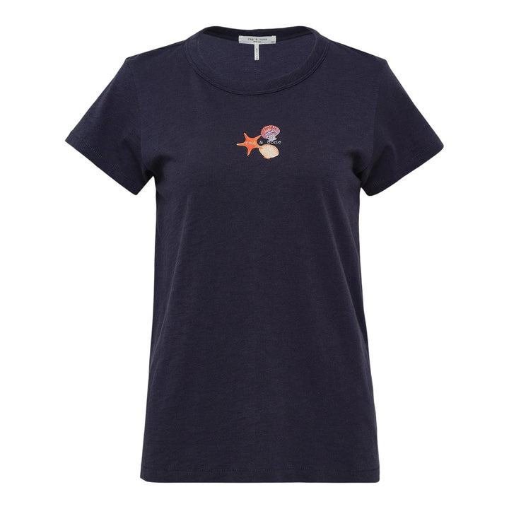 Club21 - rag & bone - Rb Seashell Trio Tee - TEES - Navy