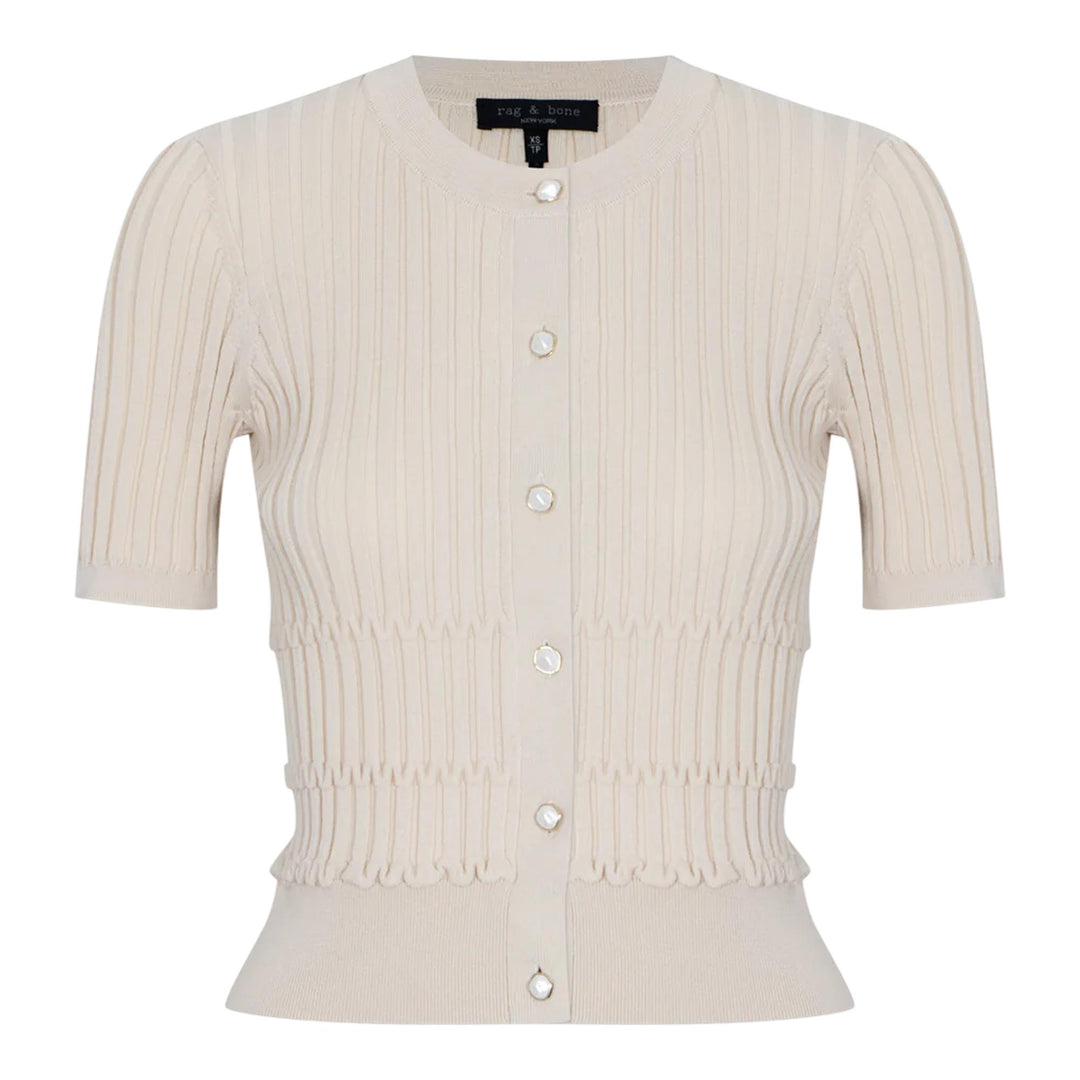 Club21 - rag & bone - Stacey Cardigan - CARDIGANS - White