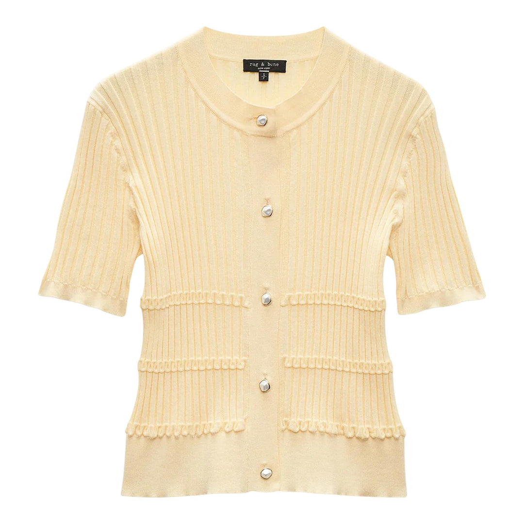 Club21 - rag & bone - Stacey Cardigan - CARDIGANS - Yellow