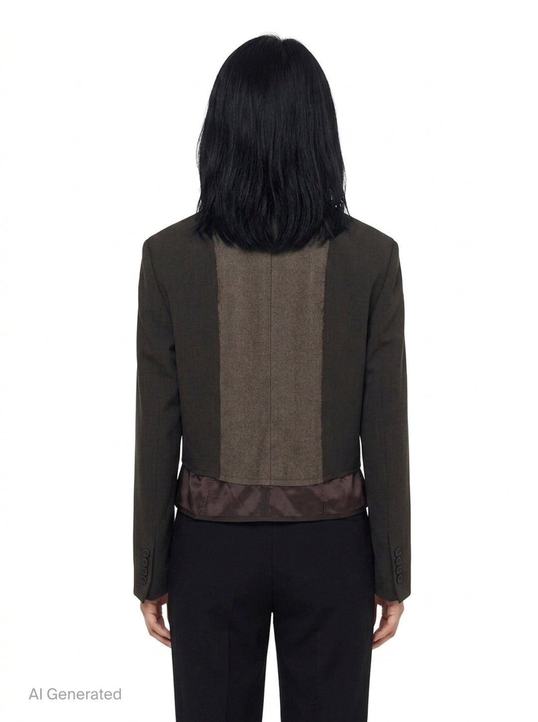 Inside-Out Crop Jacket | RE;CODE | Club21 - back