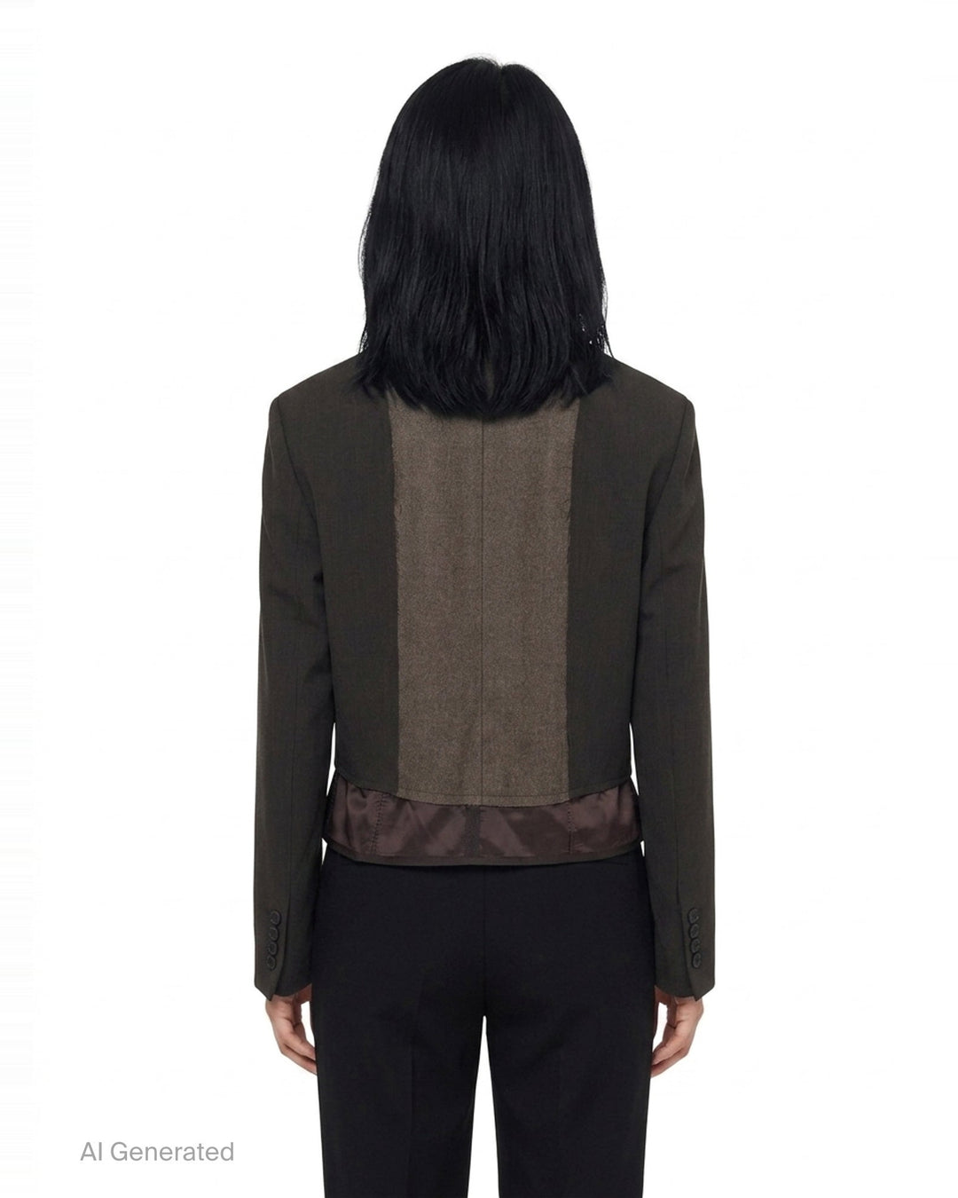 Inside-Out Crop Jacket | RE;CODE | Club21 - back