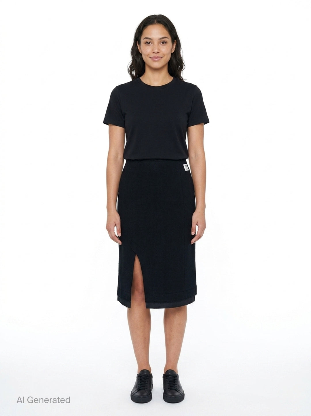Slit H-Line Skirt | RE;CODE | Club21 - front