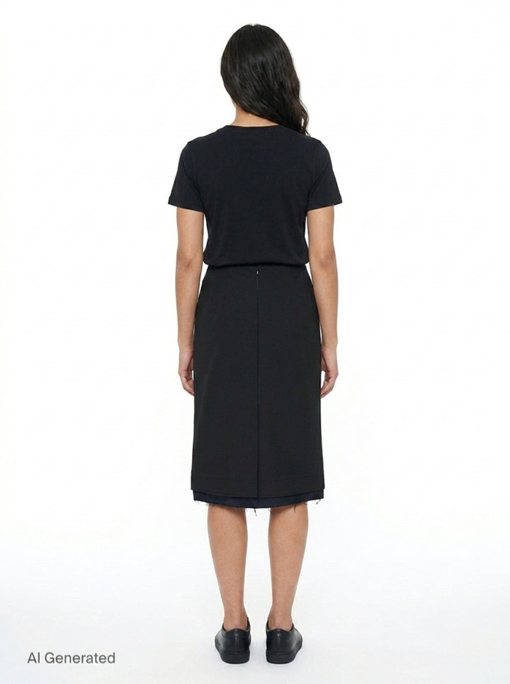 Slit H-Line Skirt | RE;CODE | Club21 - back