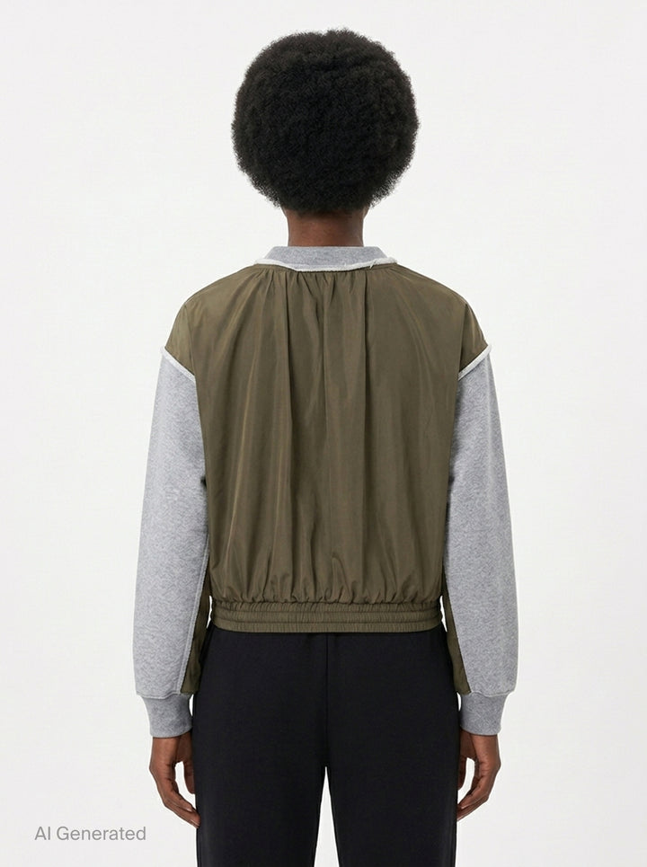 Trouser Detail Sweatshirt | Re;Code | Club21 - back