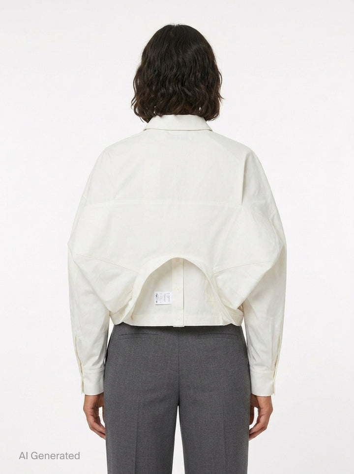 Upside Down Trucker Shirt | RE;CODE | Club21 - back