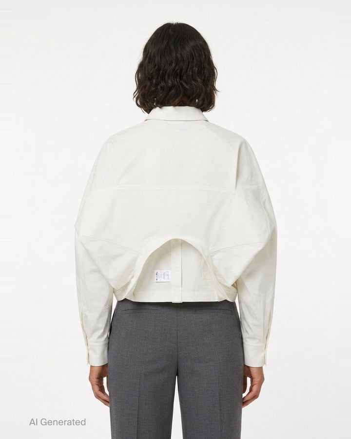 Upside Down Trucker Shirt | RE;CODE | Club21 - back