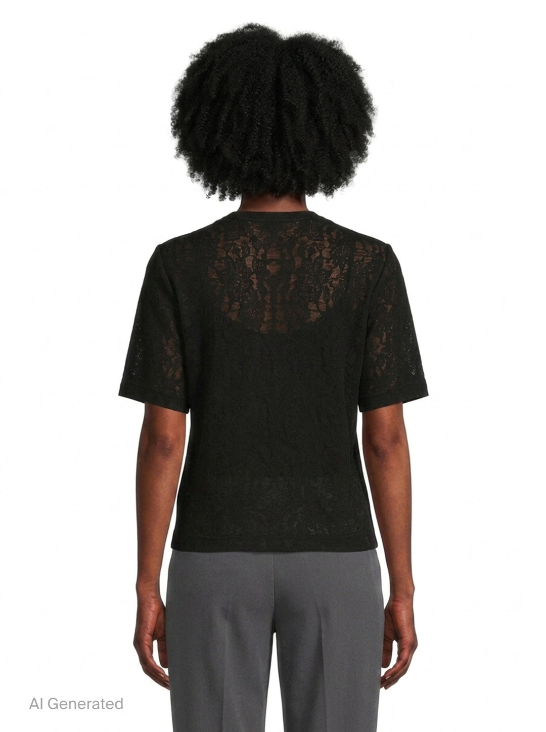 Bow Detail Short Sleeve Tee | Renli Su | Club21 - back
