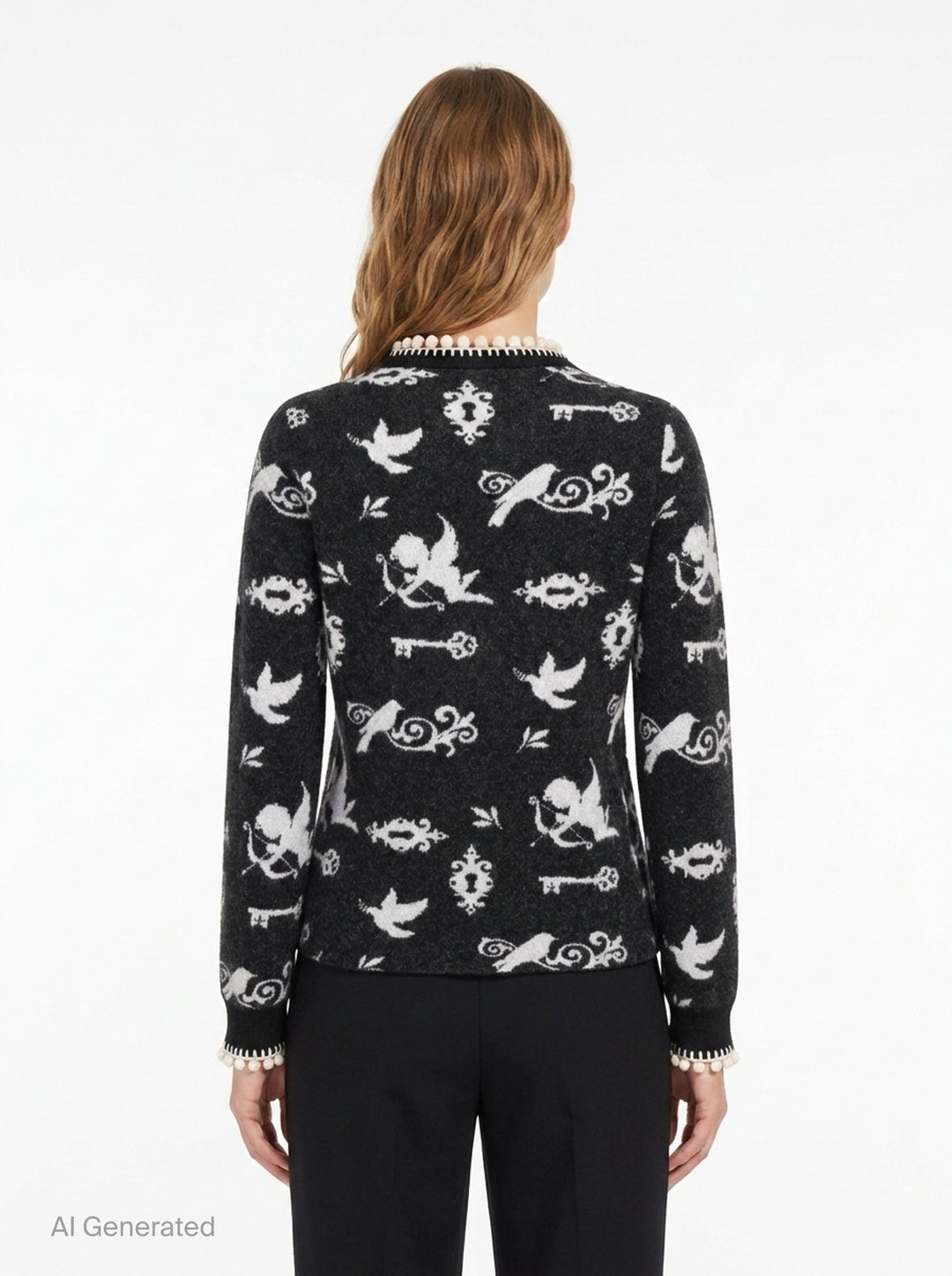 Long Sleeve Knit Jumper | Renli Su | Club21 - back