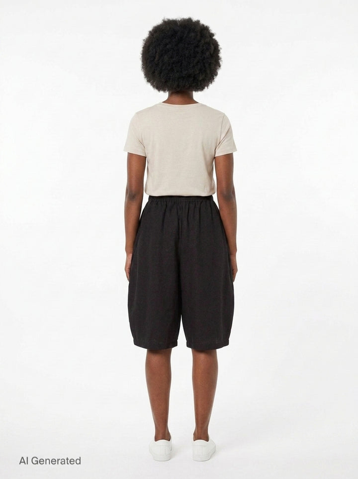 Wide Leg Stretch Trousers | Renli Su | Club21 - back