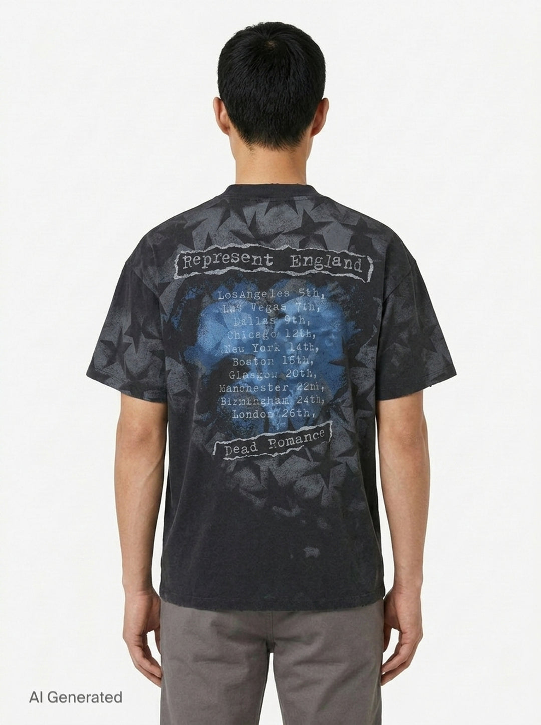 Dead Romance Graphic Tee | Represent | Club21 - back
