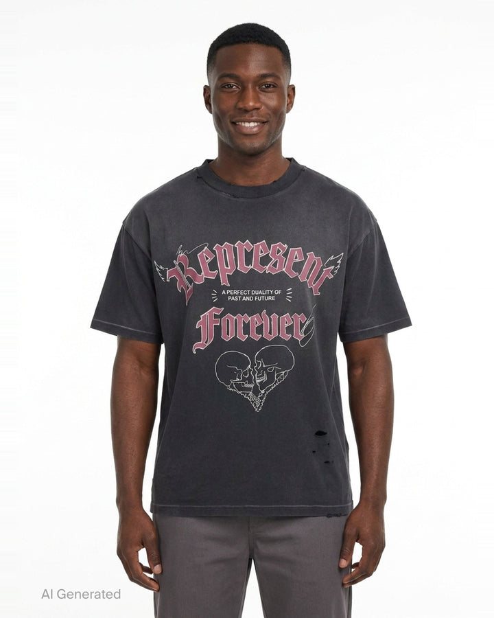 Duality Forever Graphic Tee | Represent | Club21 - front