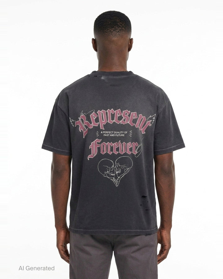 Duality Forever Graphic Tee | Represent | Club21 - back