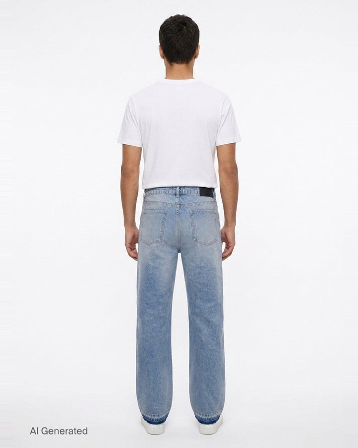 Heaton Distressed Jeans | Represent | Club21 - back