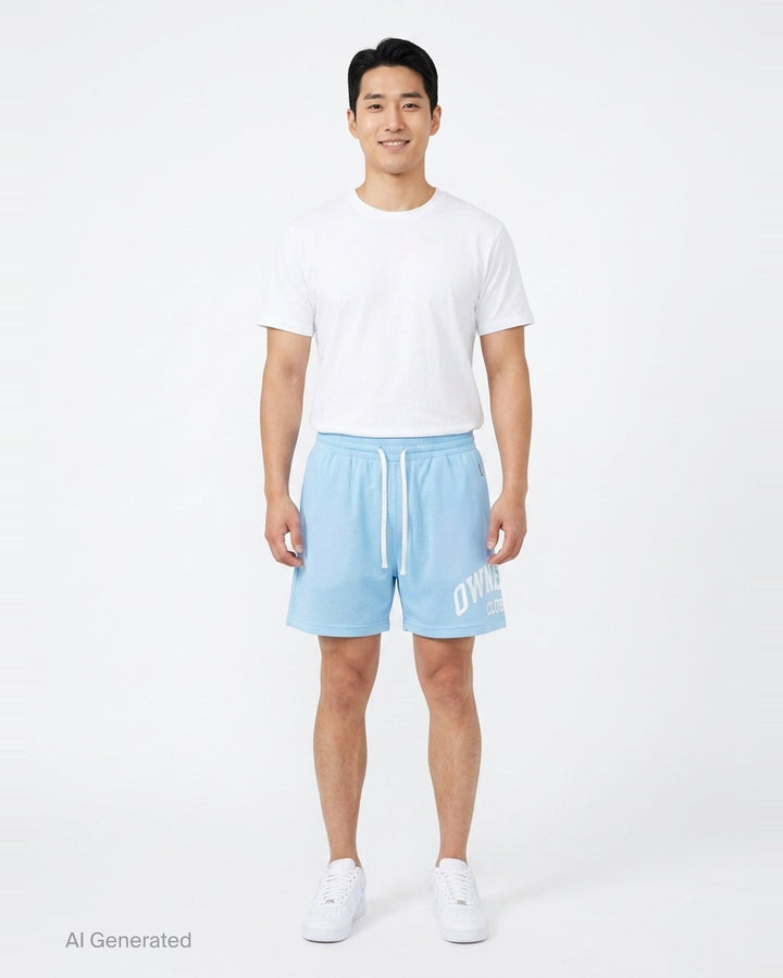 Owners Mesh Shorts | Represent | Club21 - front