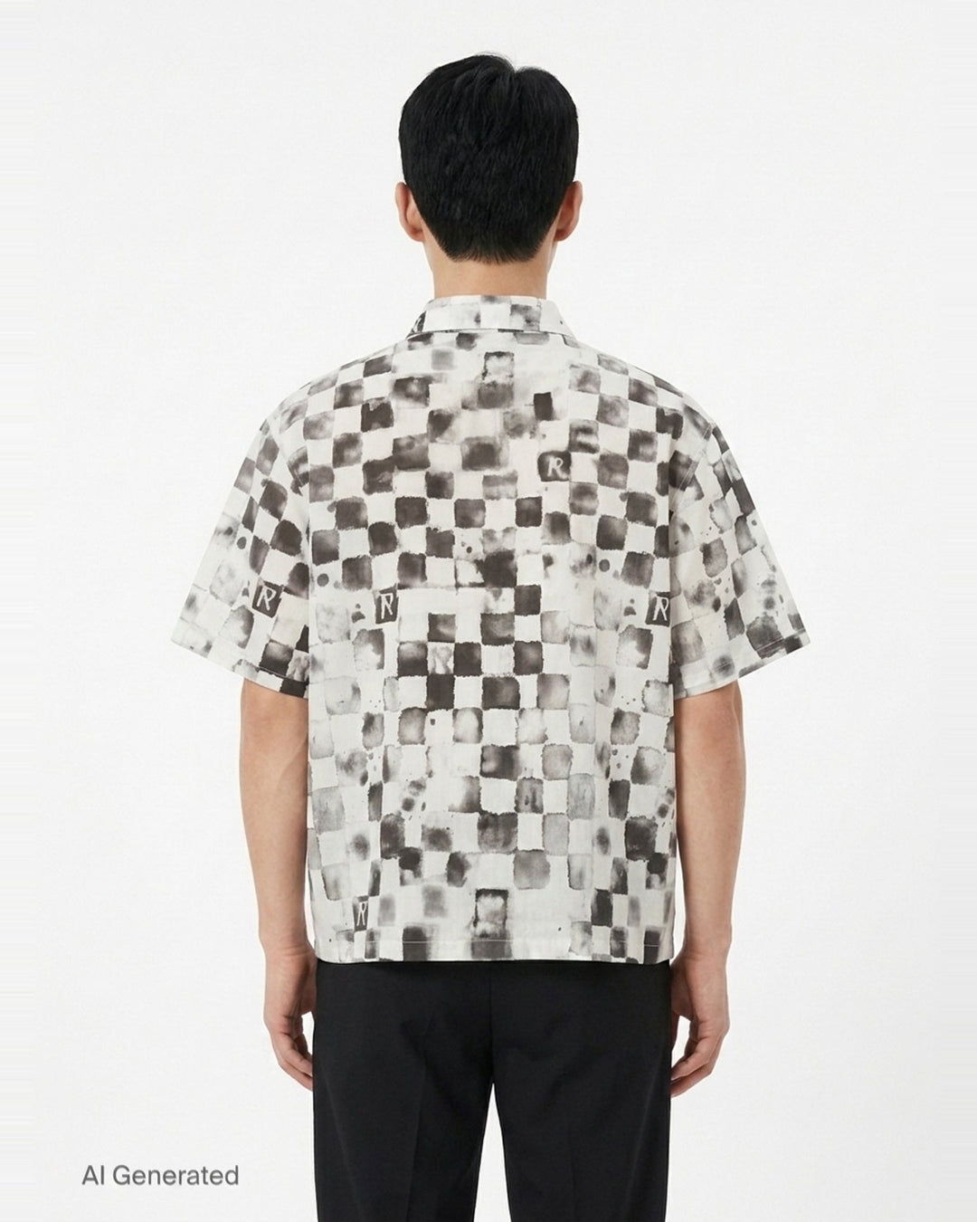 Pool Side Short Sleeve Shirt | Represent | Club21 - back