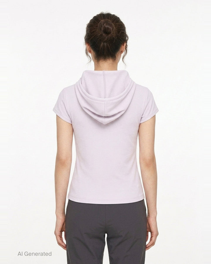 Cap Sleeve Hoodie | Rest&Recreation | Club21 - back