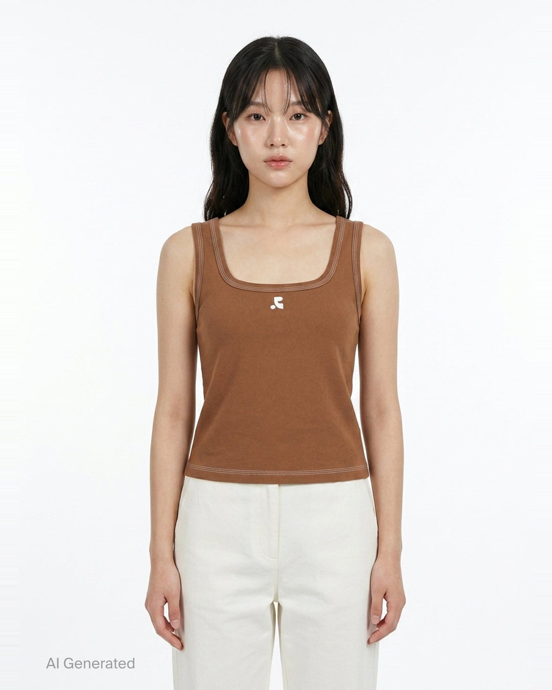 Coloration Stitch Sleeveless Tank | Rest & Recreation | Club21 - front