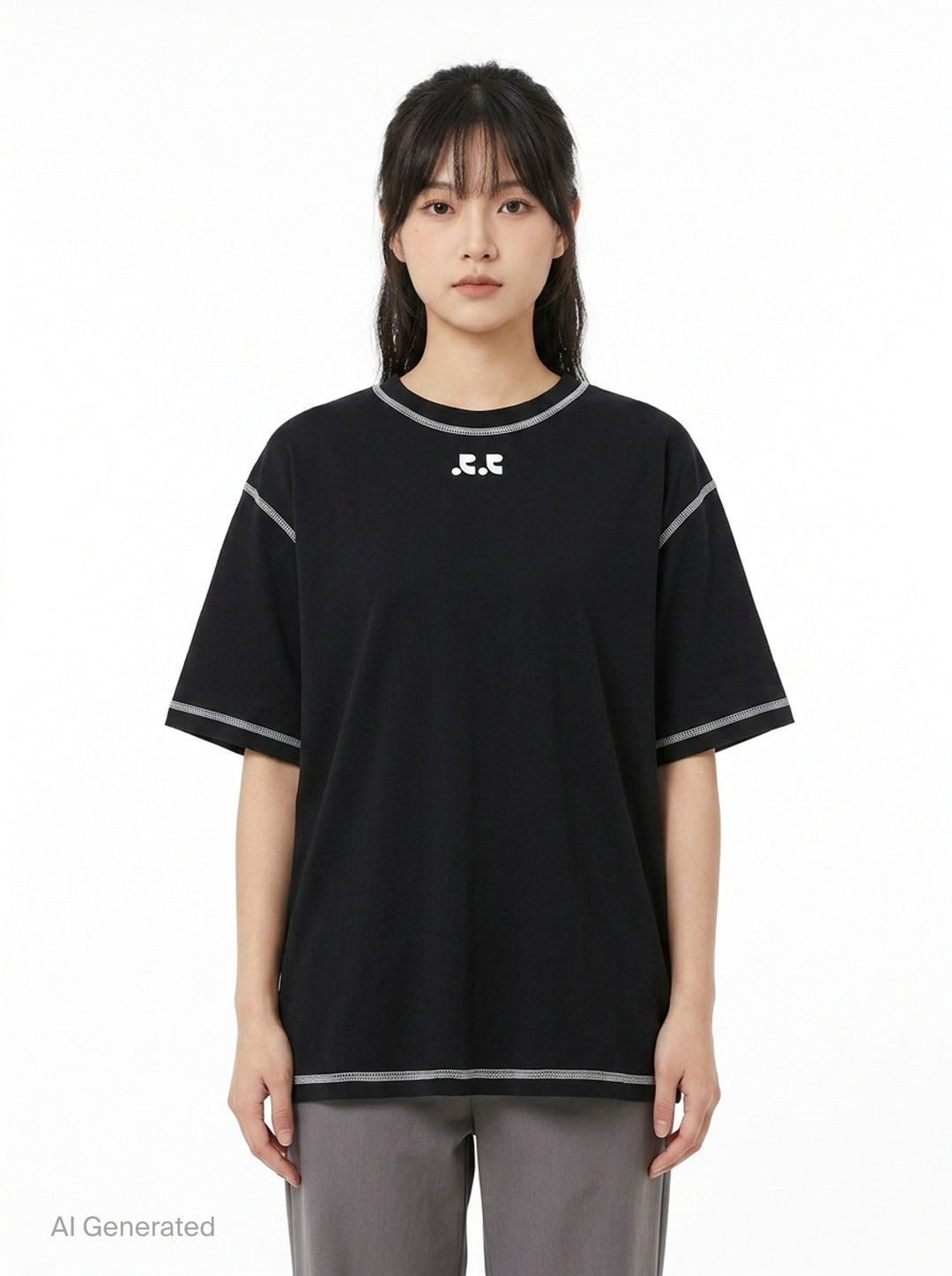 Double Logo T-Shirt | Rest&Recreation | Club21 - front