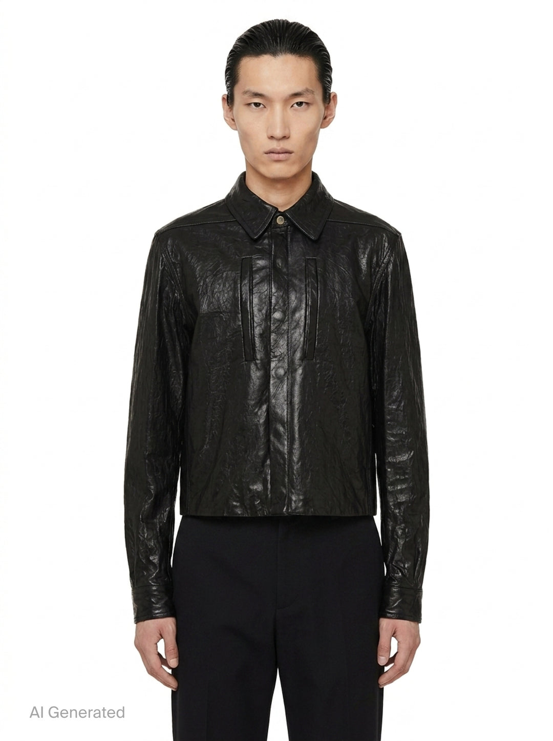 Alice Tumbled Lamb Jacket | Rick Owens | Club21 - front