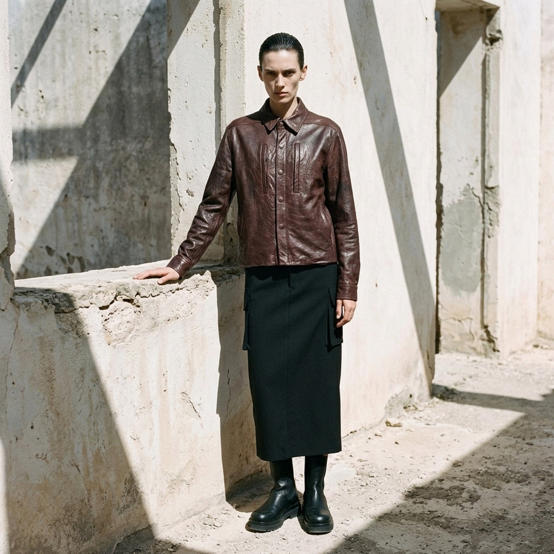 Alice Tumbled Lamb Jacket | Rick Owens | Club21 - lifestyle