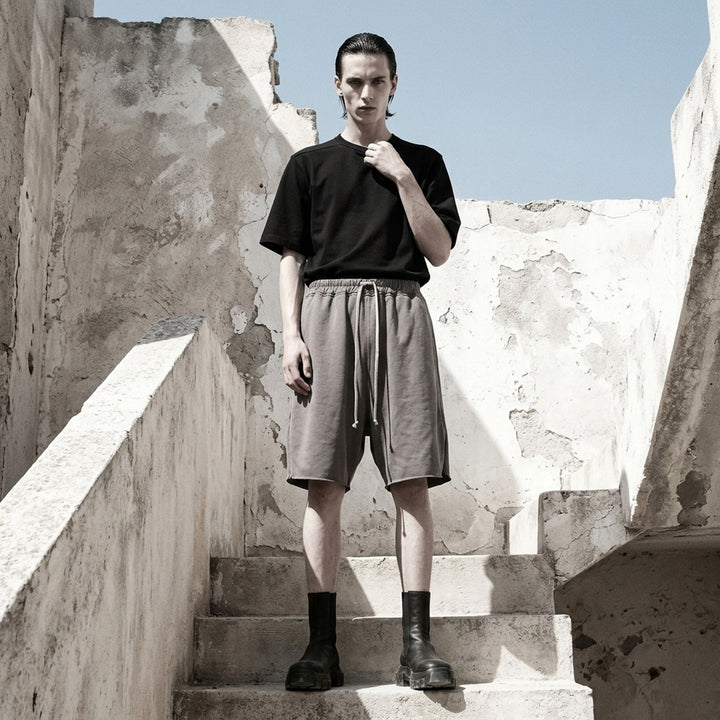Boxers Double Cotton Jersey Shorts | Rick Owens | Club21 - lifestyle