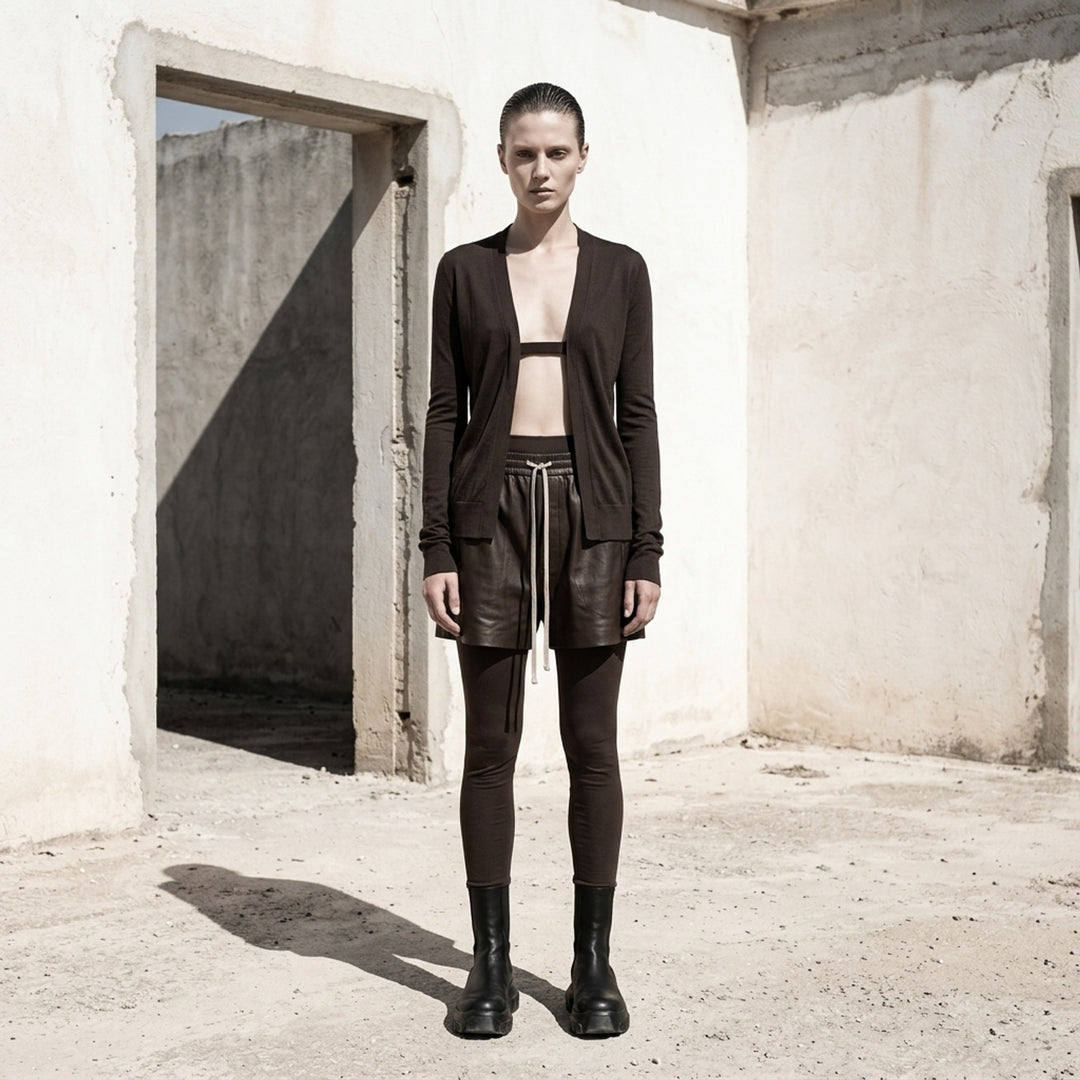 Boxers Feather Nappa Shorts | Rick Owens | Club21 - lifestyle