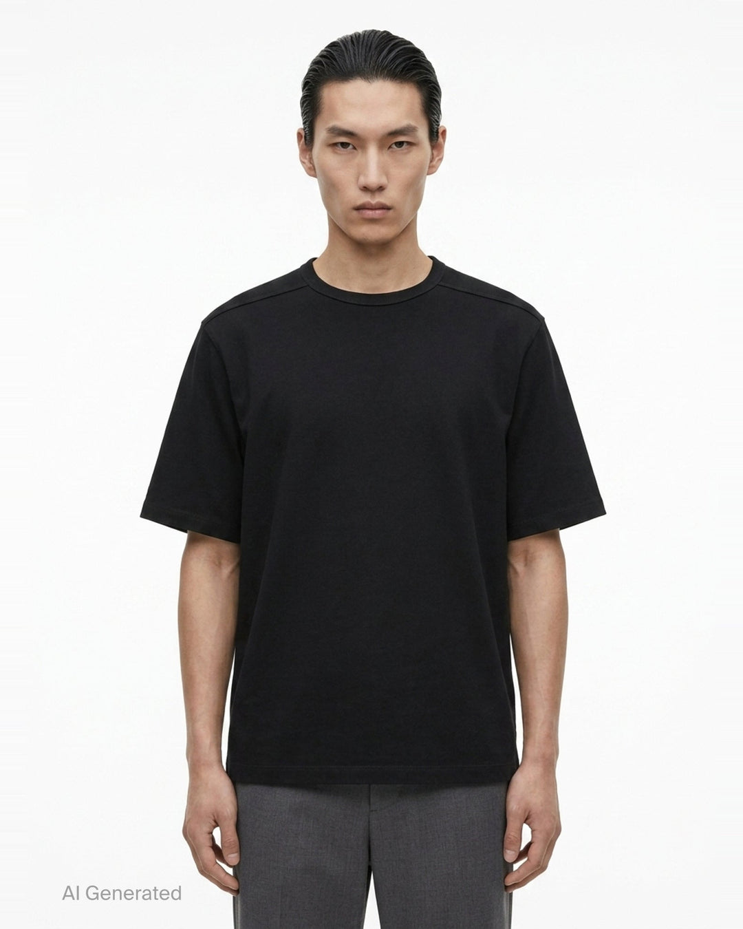 Brad Classic Cotton Jersey Tee | Rick Owens | Club21 - front