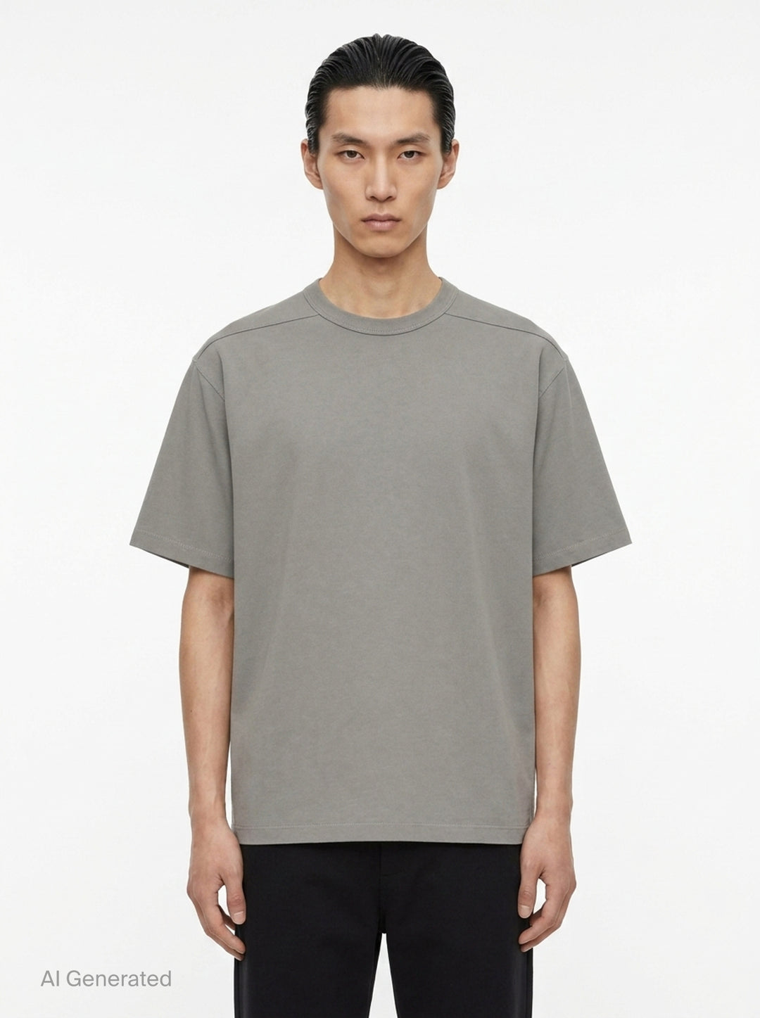 Brad Classic Cotton Jersey Tee | Rick Owens | Club21 - front