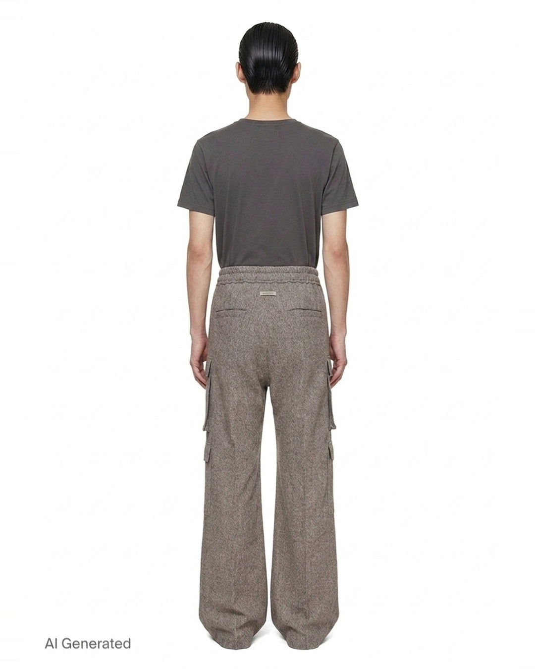 Cargobelas Twisted Wool Pants | Rick Owens | Club21 - back