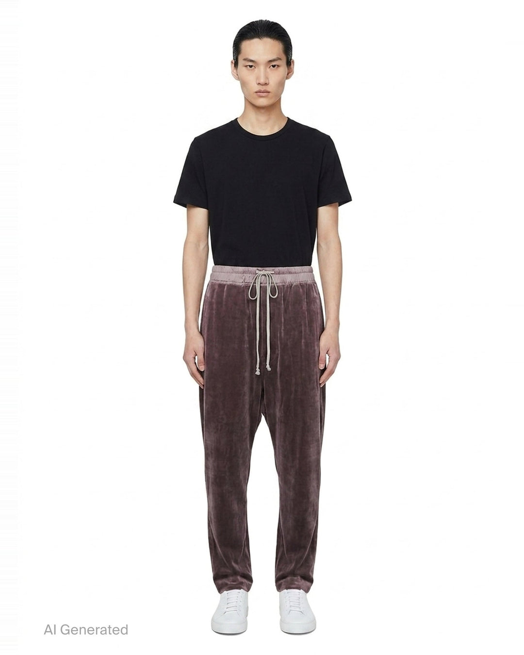Drawstring Astaires Cropped Pants | Rick Owens | Club21 - front