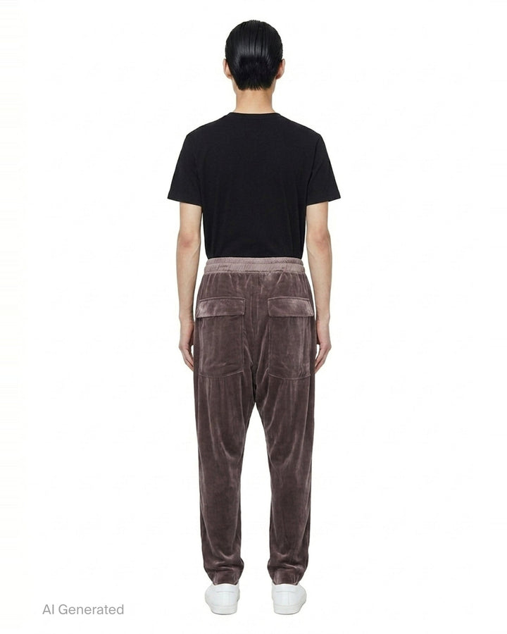 Drawstring Astaires Cropped Pants | Rick Owens | Club21 - back
