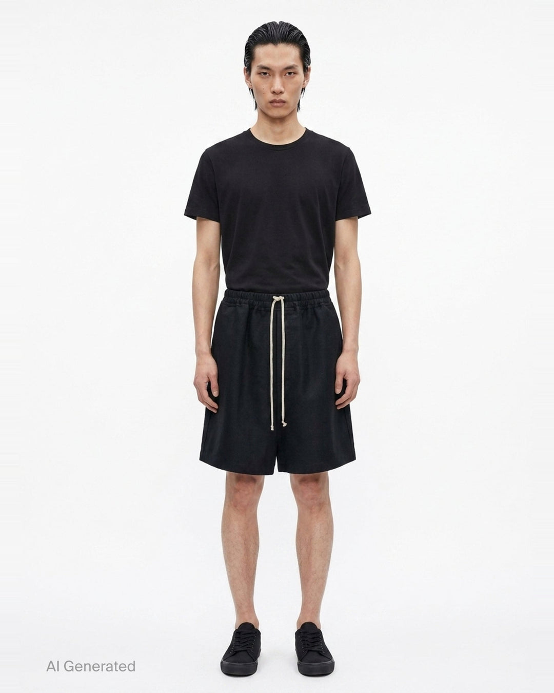 Faun Ramie Moleskin Shorts | Rick Owens | Club21 - front