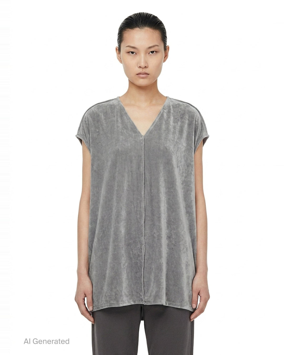 Floating Velvet Top | Rick Owens | Club21 - front