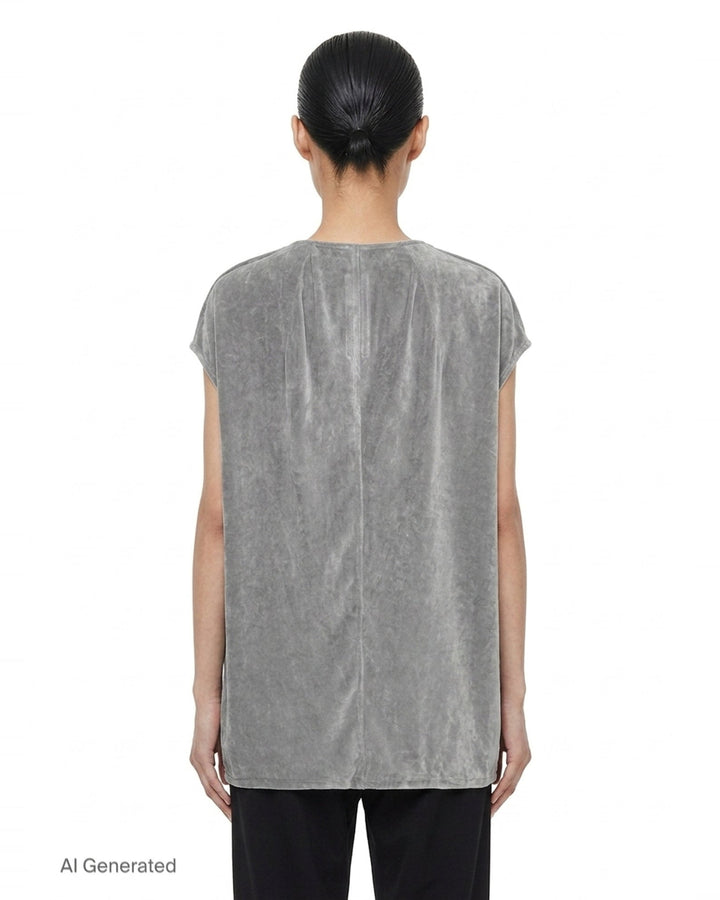 Floating Velvet Top | Rick Owens | Club21 - back