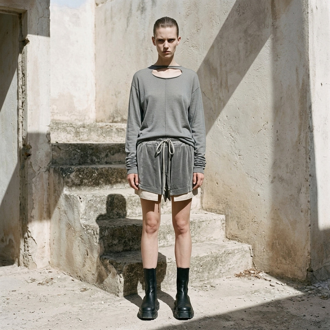 Fog Velvet Boxers Shorts | Rick Owens | Club21 - lifestyle