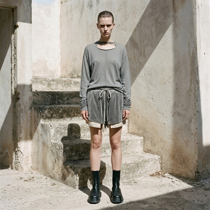 Fog Velvet Boxers Shorts | Rick Owens | Club21 - lifestyle